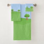 vliegtuigbanner bad handdoek (Insitu)