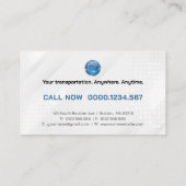 Vliegtuigbestuurder | Luchtvaart Visitekaartje (Achterkant)