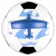 vliegtuigblauw vliegtuig