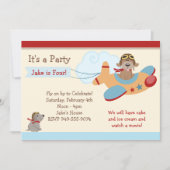 Vliegtuigdag - uitnodiging (Voorkant)