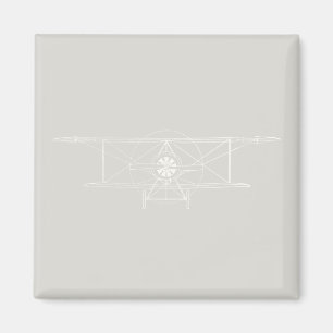  vliegtuigdiagram Kunstmatige KLEURSCHEMA Magneet