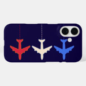 vliegtuigen Case-Mate iPhone case (Achterkant (horizontaal))