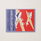 Vliegtuigen die propeller vliegen legpuzzel (Horizontaal)