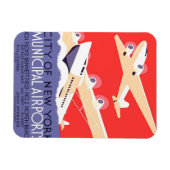 Vliegtuigen die propeller vliegen magneet (Horizontaal)