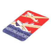 Vliegtuigen die propeller vliegen magneet (Linkerzijde)