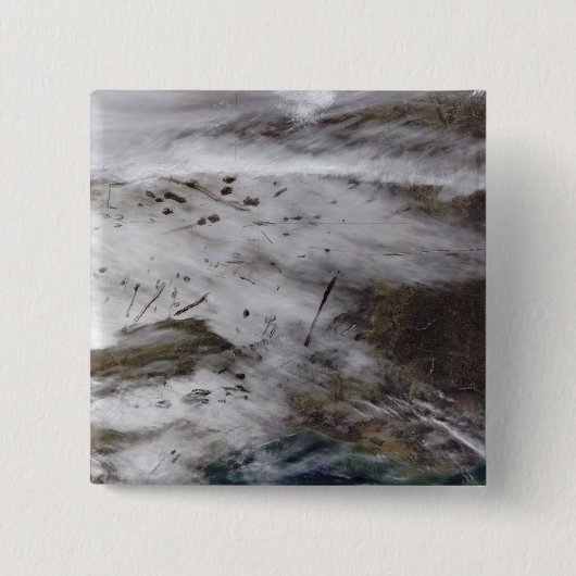 Vliegtuigen dissipatie vierkante button 5,1 cm (Voorkant)