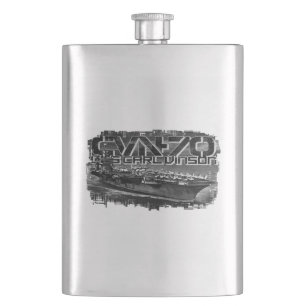 Vliegtuigen drager Carl Vinson Classic Flask Flacon