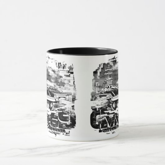 Vliegtuigen drager Dwight D. Eisenhower Mok (Midden)