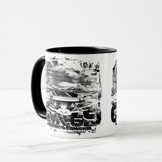 Vliegtuigen drager Dwight D. Eisenhower Mok (Voorkant links)