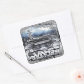 Vliegtuigen drager Dwight D. Eisenhower Sticker (Envelop)