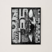 Vliegtuigen drager Enterprise Puzzle Legpuzzel (Verticaal)