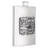 Vliegtuigen drager John C. Stennis Classic Flask Flacon (Rechts)