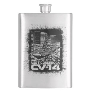 Vliegtuigen drager Ticonderoga Classic Flask Flacon