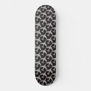 Vliegtuigen met grijze vliegtuigen — Pilot Plane Skateboard