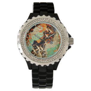 VLIEGTUIGEN MET SPRINGSTROMEN HORLOGE