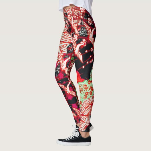 VLIEGTUIGEN MET SPRINGSTROMEN LEGGINGS (Links)