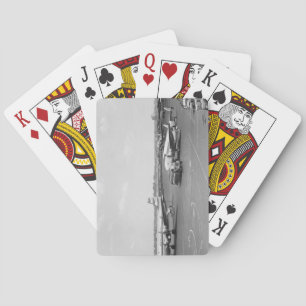 Vliegtuigen Pokerkaarten