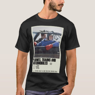 Vliegtuigen, treinen en automobielen Alternatieve  T-shirt