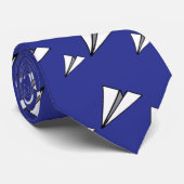 vliegtuigen twee op de marine stropdas (Opgerold)