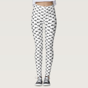 vliegtuigen van het vliegtuig van de Seaplane Kun Leggings