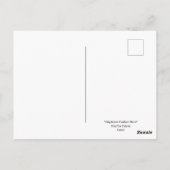 Vliegtuigen verzamelen zich hier briefkaart (Achterkant)