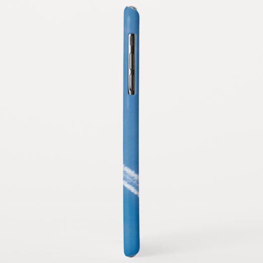 Vliegtuigen vliegen in de blauwe lucht Case-Mate iPhone case (Achterkant/links)