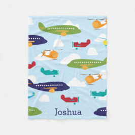 Vliegtuigen voor de persoonlijke luchtvaart van de fleece deken