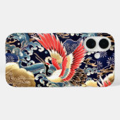 VLIEGTUIGEN, WAVES, SPRINGSTROMEN Japanse Floral Case-Mate iPhone Case (Achterkant (horizontaal))