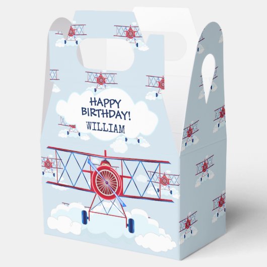  vliegtuigexploitant bedankdoosjes (Geopend)