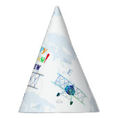  vliegtuigexploitant Birthday Feesthoedjes (Rechts)