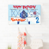  vliegtuigexploitant BIrthday Spandoek (Insitu)