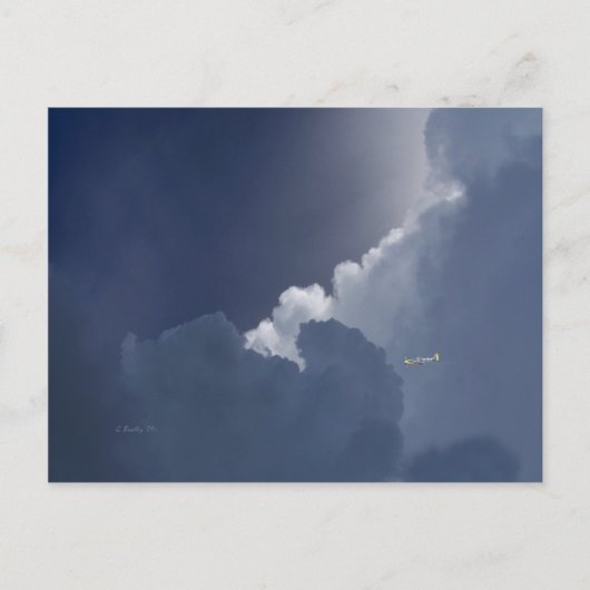 Vliegtuigitems Briefkaart (Voorkant)