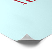  vliegtuigjongen Birthday Welkomstteken Poster (Hoek)