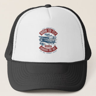 vliegtuigkleur trucker pet