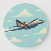 Vliegtuigklok Grote Klok (Voorkant)