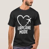VliegtuigMode Pilot Airplane Plane Aviation 34 T-shirt (Voorkant)
