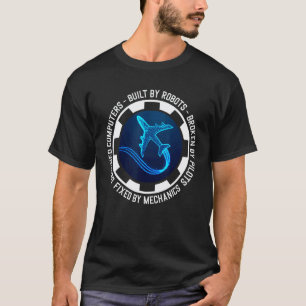 Vliegtuigmontagemecanicus Luchtvaartingenieur Tech T-shirt