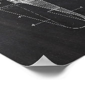 Vliegtuigoctrooi Poster (Hoek)