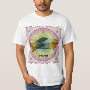 Vliegtuigoude schoonheid t-shirt