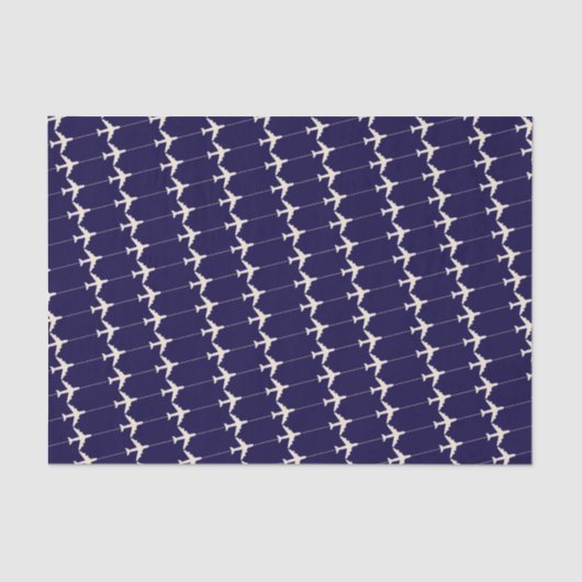 vliegtuigpatroon tissuepapier (Voorkant)