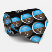 Vliegtuigpiloot Cockpit-instrumententechnicus Stropdas (Opgerold)