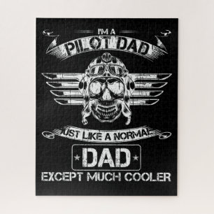 Vliegtuigpiloot, gewoon normaal, maar veel koeler legpuzzel