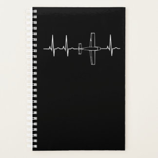 Vliegtuigpiloot: Heartbeat-vliegcadeau Planner