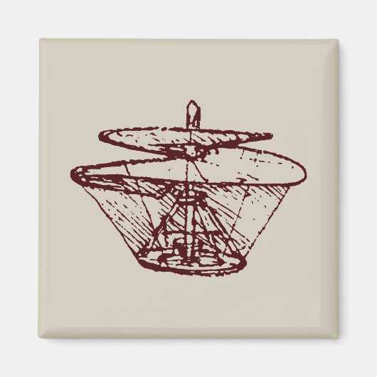 vliegtuigschroef magneet (Voorkant)