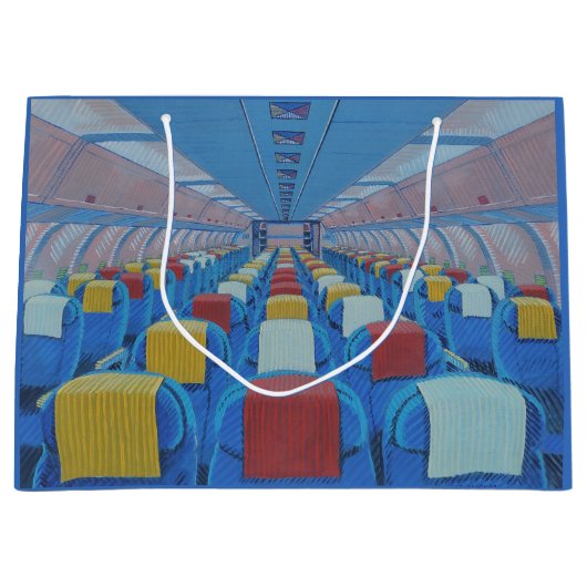 Vliegtuigstoelen (door Gregorio Undurraga) Groot Cadeauzakje (Voorkant)