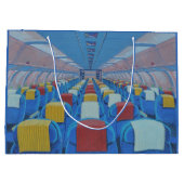 Vliegtuigstoelen (door Gregorio Undurraga) Groot Cadeauzakje (Achterkant)