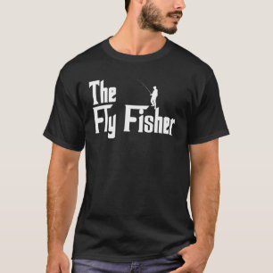 Vliegtuigvader buitenshuis Sportsman Fisherman Mem T-shirt