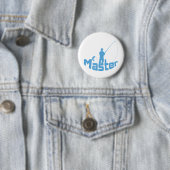 Vliegtuigvisserij Ronde Button 5,7 Cm (In situ)