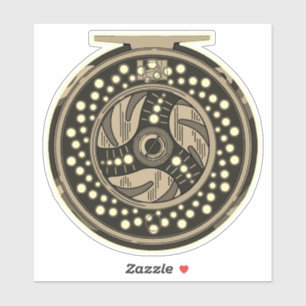 Vliegtuigvisserij van 6 inch voor vliegende spiere sticker