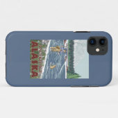 Vliegtuigvissers - Anchorage, Alaska Case-Mate iPhone Case (Achterkant (horizontaal))